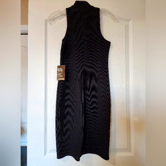 New Express Front Zip Sheath Dress - Picture 3 of 4